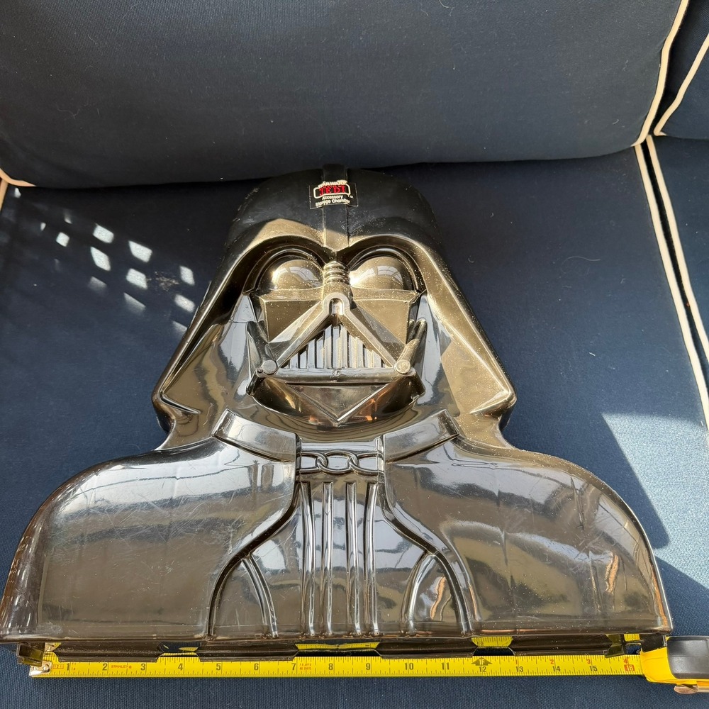 VTG Star Wars Darth Vader Action Figure Carrying Case Return of the Jedi 1983- A - Picture 2 of 13